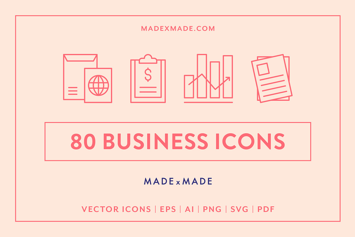 Line Icons – Business in Business Icons - product preview 8