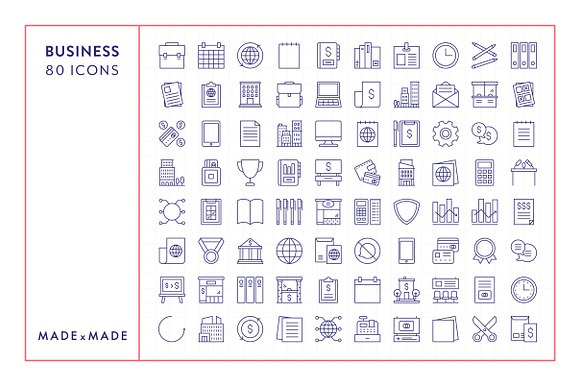Line Icons – Business in Business Icons - product preview 5