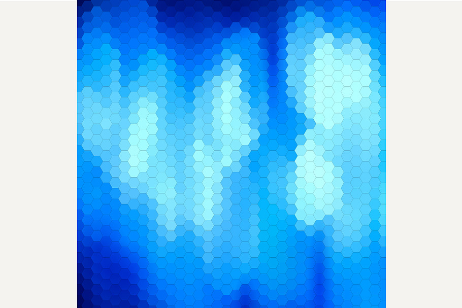 Blue abstract mosaic background. in Graphics - product preview 8