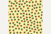 Seamless tiny floral pattern backgro