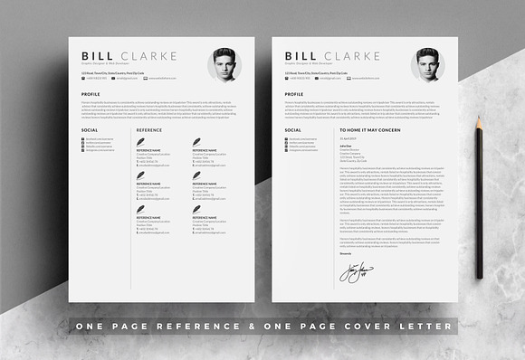 Word Resume & Cover Letter in Resume Templates - product preview 2