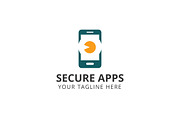 Secure Apps Logo Template