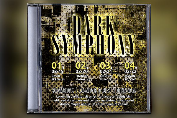 Dark Symphony CD Album Artwork