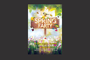 Spring Party Flyer