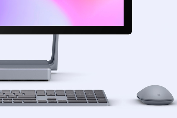 Desktop Surface Studio 2 - Mockups
