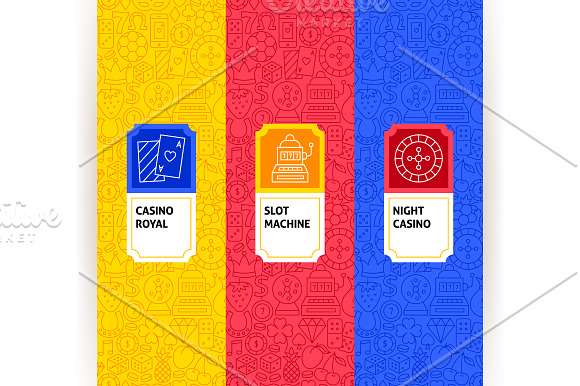 Casino Line Tile Patterns in Patterns - product preview 1