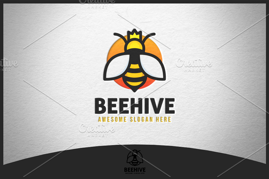 Beehive Logo in Logo Templates - product preview 8