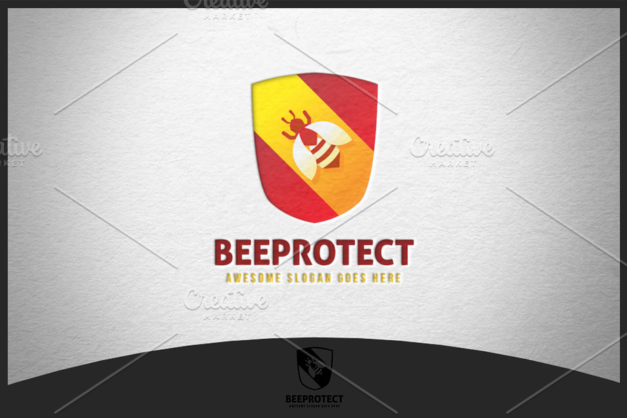 Beeprotect in Logo Templates - product preview 8