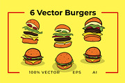 6 Burger Vectors