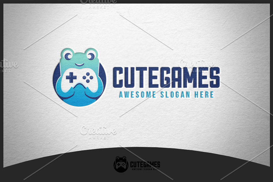Cutegames Logo in Logo Templates - product preview 8