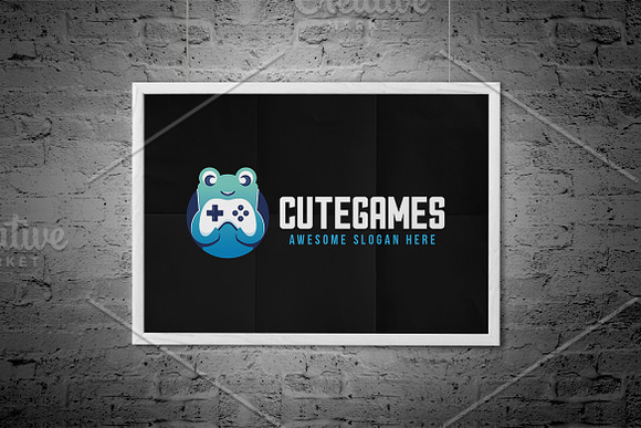 Cutegames Logo in Logo Templates - product preview 1
