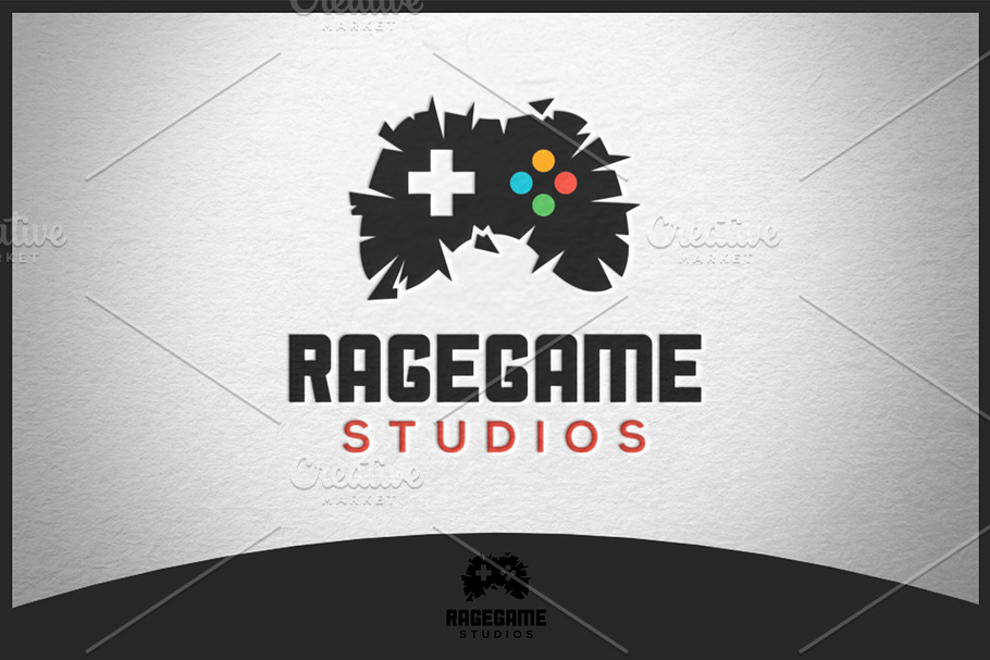 Ragegame Logo in Logo Templates - product preview 8