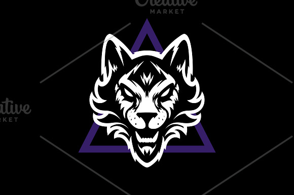 Werewolf sport logotype in Logo Templates - product preview 2