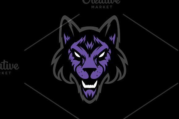 Werewolf sport logotype in Logo Templates - product preview 4