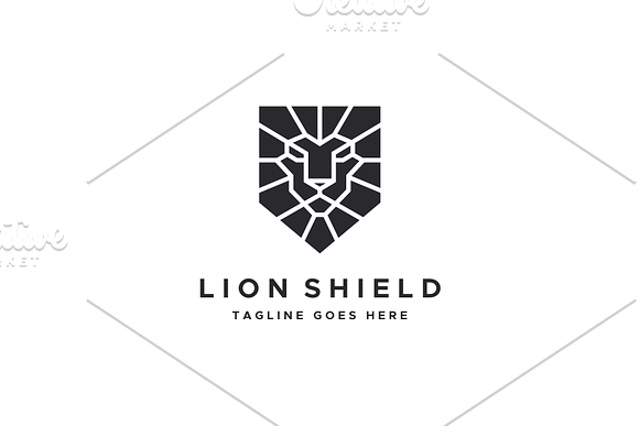 Lion Shield Logo in Logo Templates - product preview 1