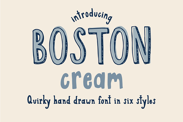 Boston Cream Sans and Serif
