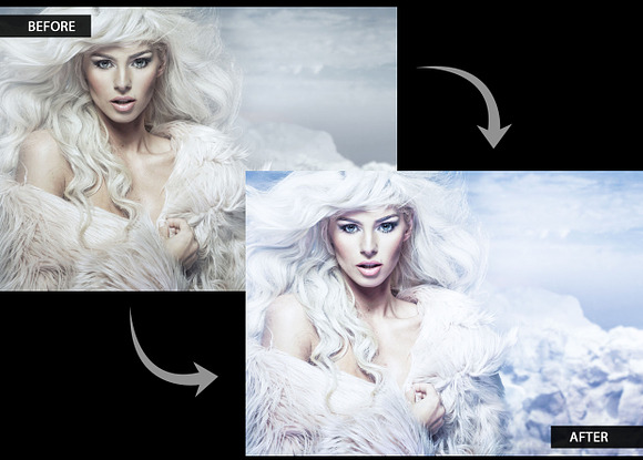 Winter Lightroom Presets Bundle in Add-Ons - product preview 1