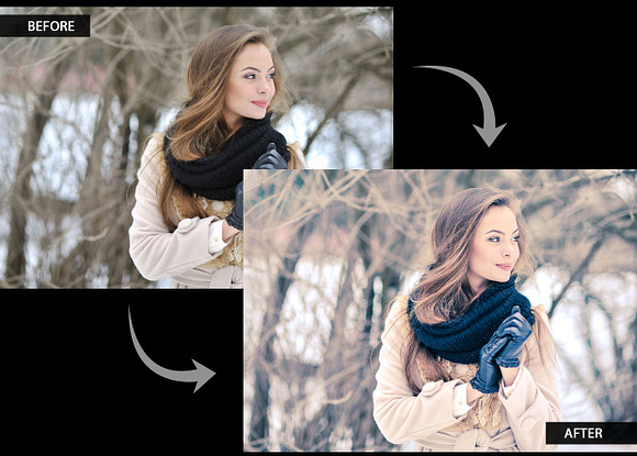 Winter Lightroom Presets Bundle in Add-Ons - product preview 2