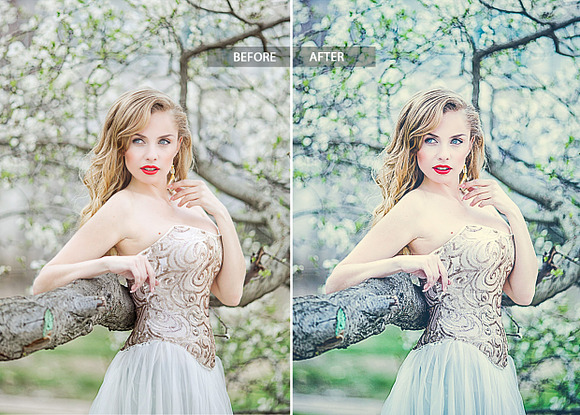 Winter Lightroom Presets Bundle in Add-Ons - product preview 3