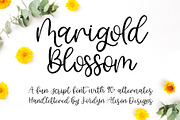 Marigold Blossom Script Font