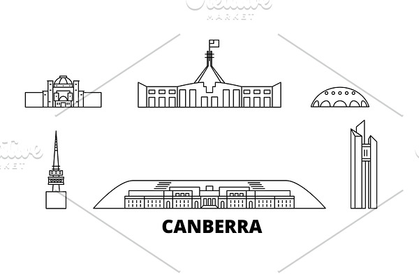Australia, Canberra line travel