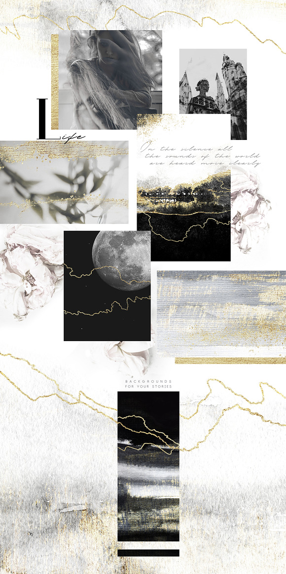 "Golden Dune" Backgrounds in Textures - product preview 1