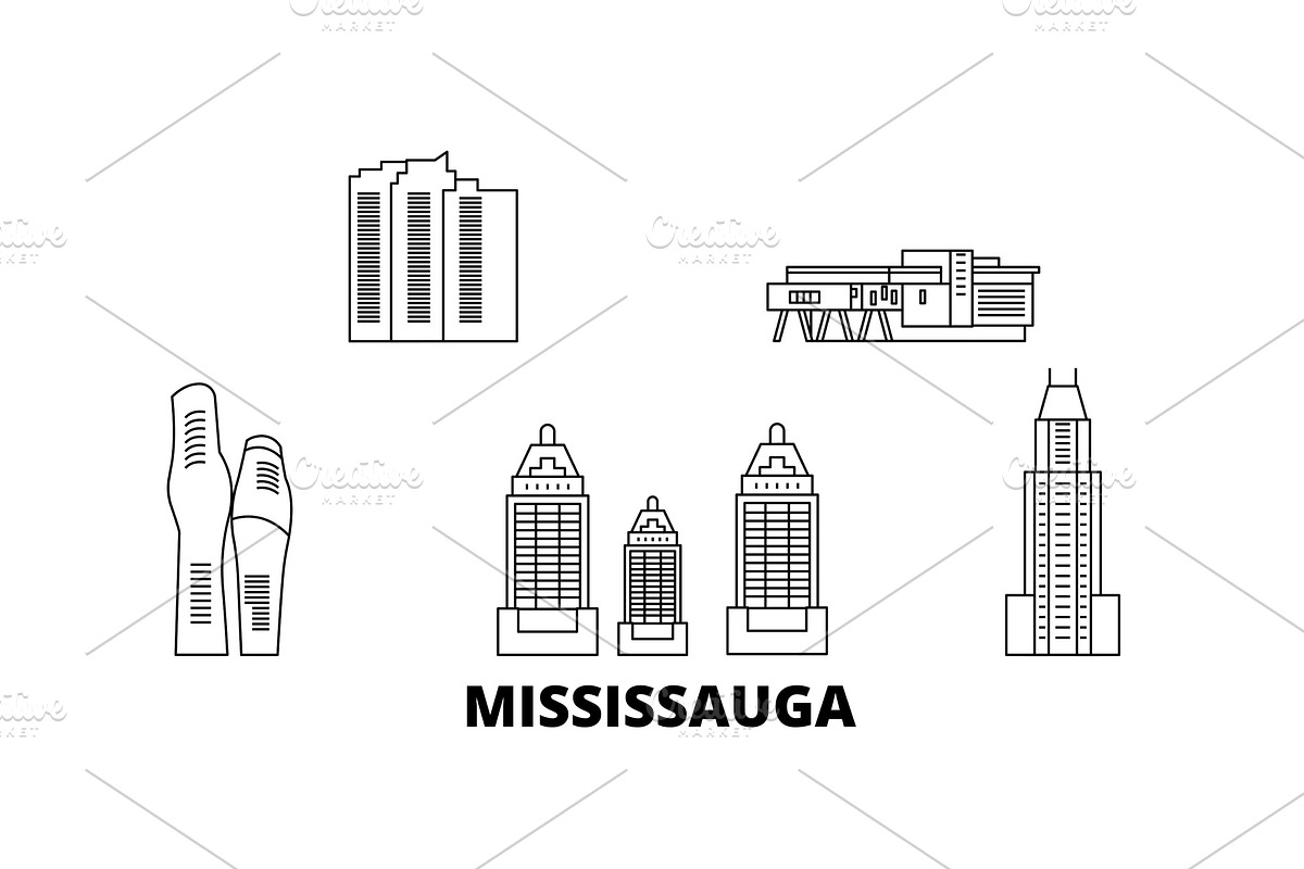 Canada, Mississauga line travel in Illustrations - product preview 8