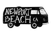 Newport Beach CA Label Design
