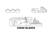 Denmark, Faroe Islands line travel