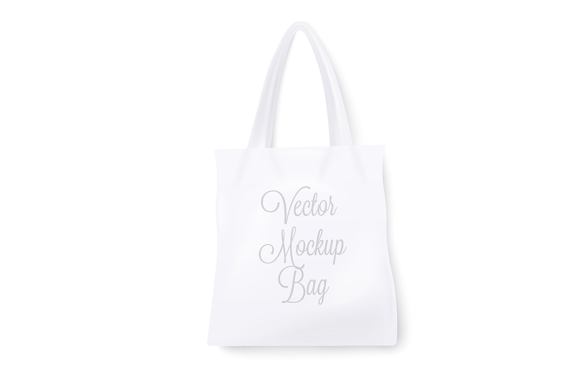 Mockup Bag Realistic in Objects - product preview 8