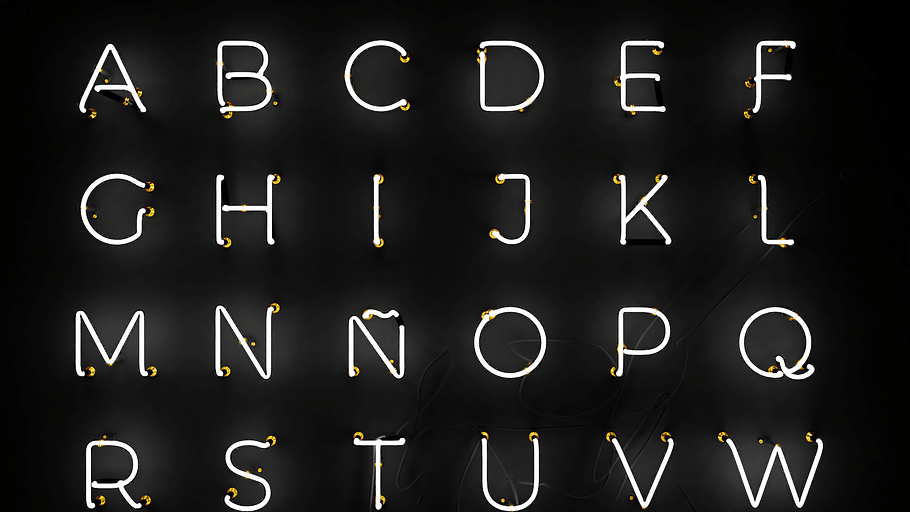Neon Typography in Electronics - product preview 3