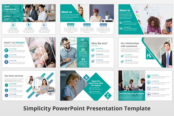 Simplicity PowerPoint Template in PowerPoint Templates - product preview 4