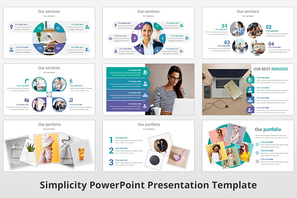 Simplicity PowerPoint Template in PowerPoint Templates - product preview 5