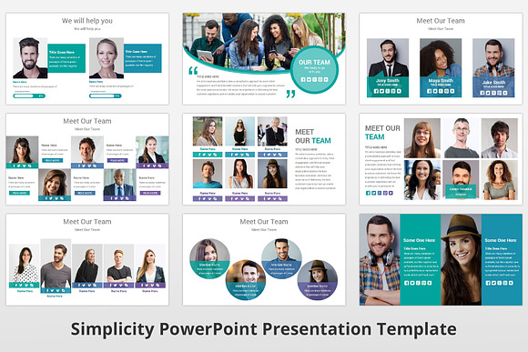 Simplicity PowerPoint Template in PowerPoint Templates - product preview 7