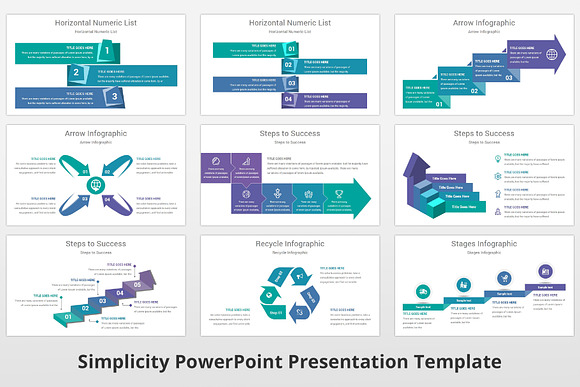 Simplicity PowerPoint Template in PowerPoint Templates - product preview 10