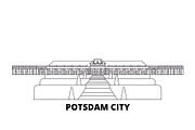 Germany, Potsdam City line travel