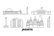 Indonesia, Jakarta line travel