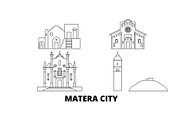 Italy, Matera City line travel