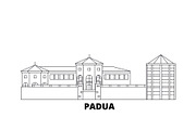 Italy, Padua City line travel
