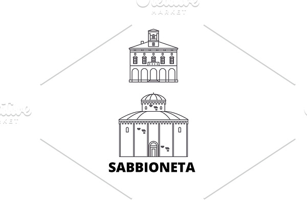 Italy, Sabbioneta line travel