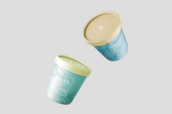Ice Cream Jar Mockup in Product Mockups - product preview 2