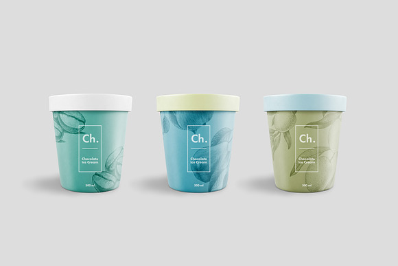 Ice Cream Jar Mockup in Product Mockups - product preview 3