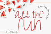 All the Fun | a Handwritten Font