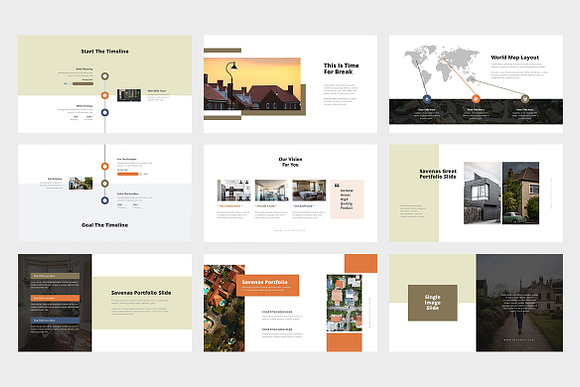 Savenas : Property Powerpoint in PowerPoint Templates - product preview 2