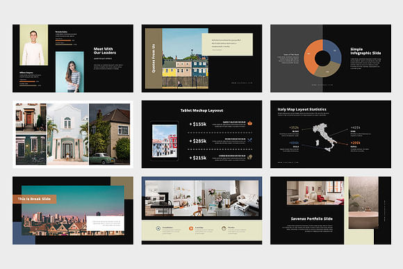 Savenas : Property Powerpoint in PowerPoint Templates - product preview 9