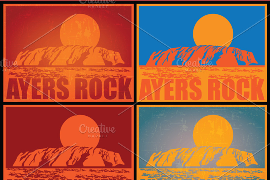 Ayers Rock mini Set