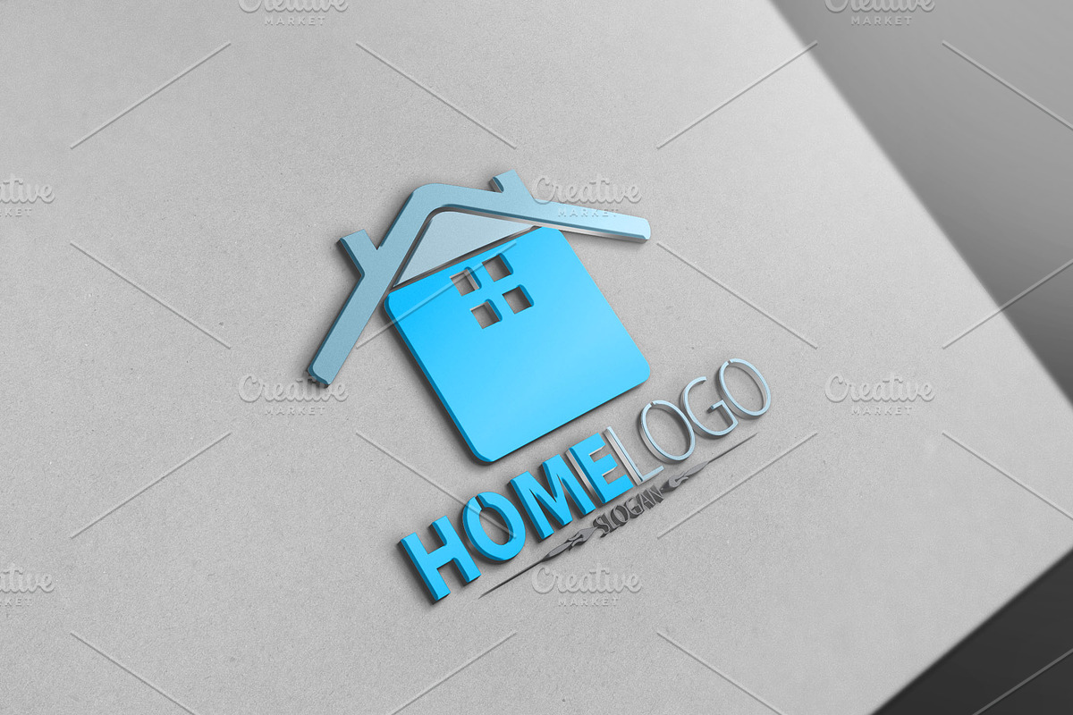 Home Logo in Logo Templates - product preview 8