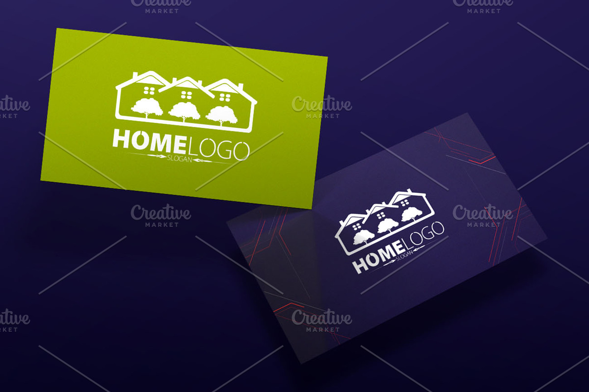 Home Logo Version2 in Logo Templates - product preview 8