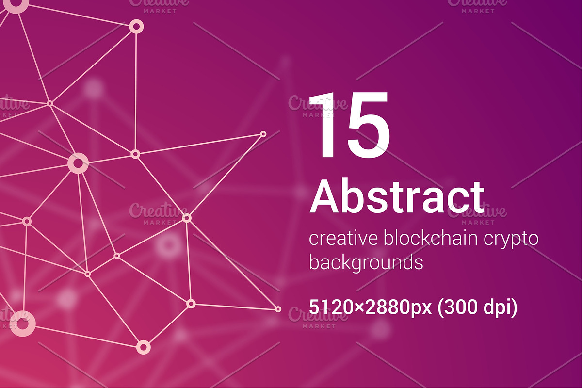 15 Blockchain Backgrounds Set 2 in Textures - product preview 8