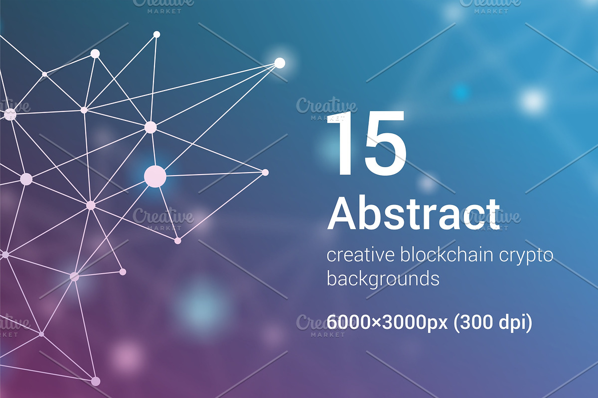 15 Blockchain Backgrounds Set 3 in Textures - product preview 8